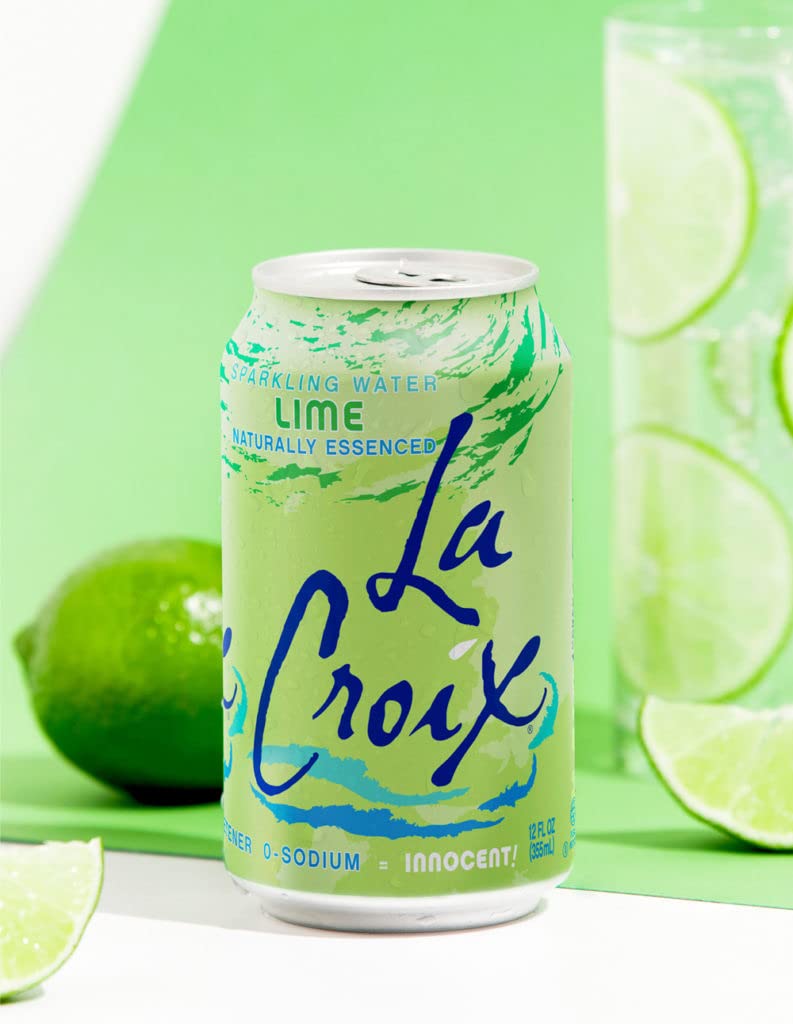 La Croix Sparkling Water, Lime, 12 Fl Oz (pack of 12) | Grocery